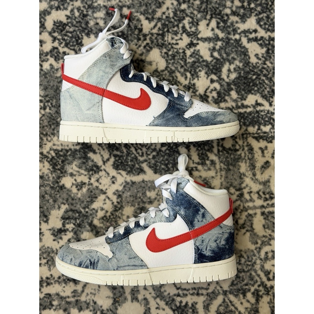Nike Dunk High Washed Denim Pack Women's 7.5 Men's 6 BRAND NEW W/ BOX